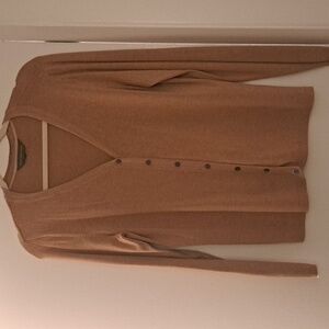 Denver Hayes Button Up Camel Cardigan